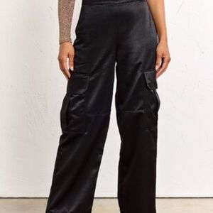 NY & Co. satin cargo pants, xxl plus